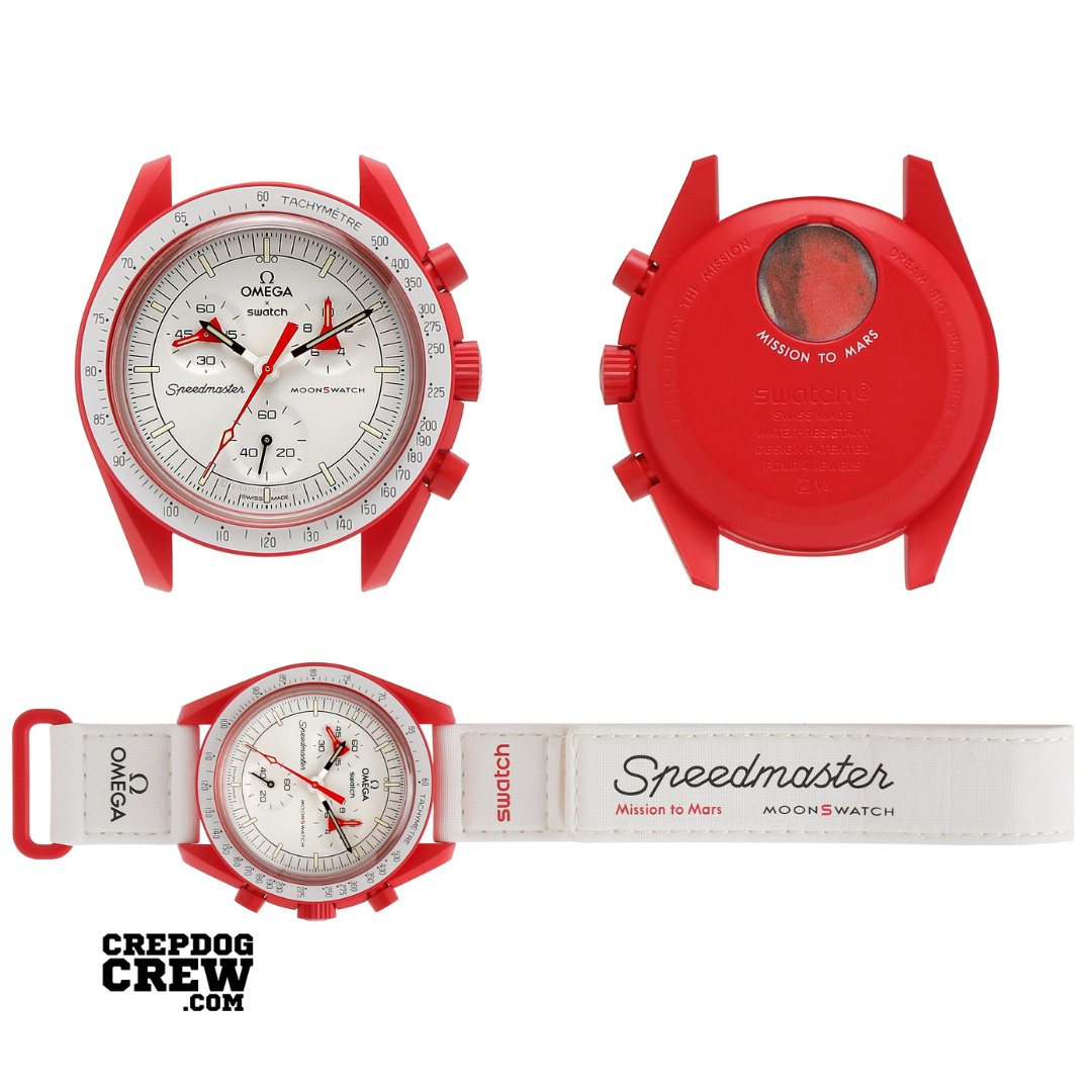 Swatch x Omega Bioceramic Moonswatch Mission to Mars