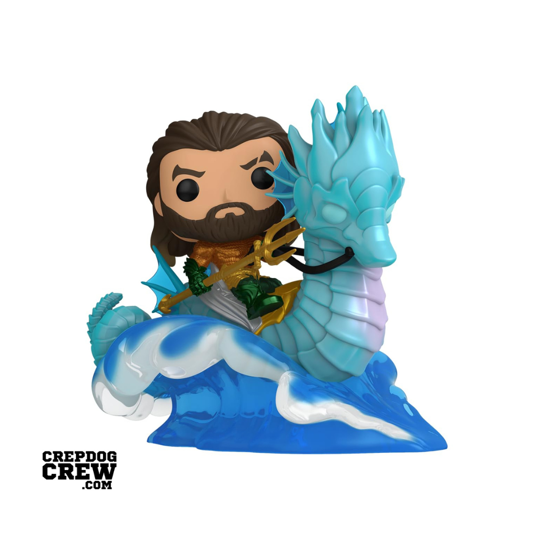 Funko Pop! RIDE DELUXE: Aquaman 2 - Aquaman on Storm #295