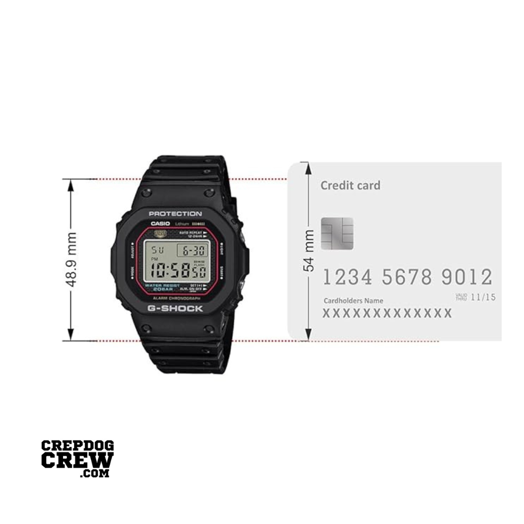 CASIO 5000 SERIES DW-5000R-1A G1660 G-SHOCK