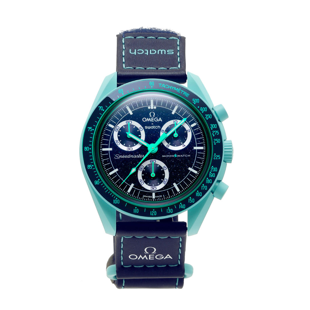 Swatch x Omega Bioceramic Moonswatch Mission on Earth - POLAR LIGHTS