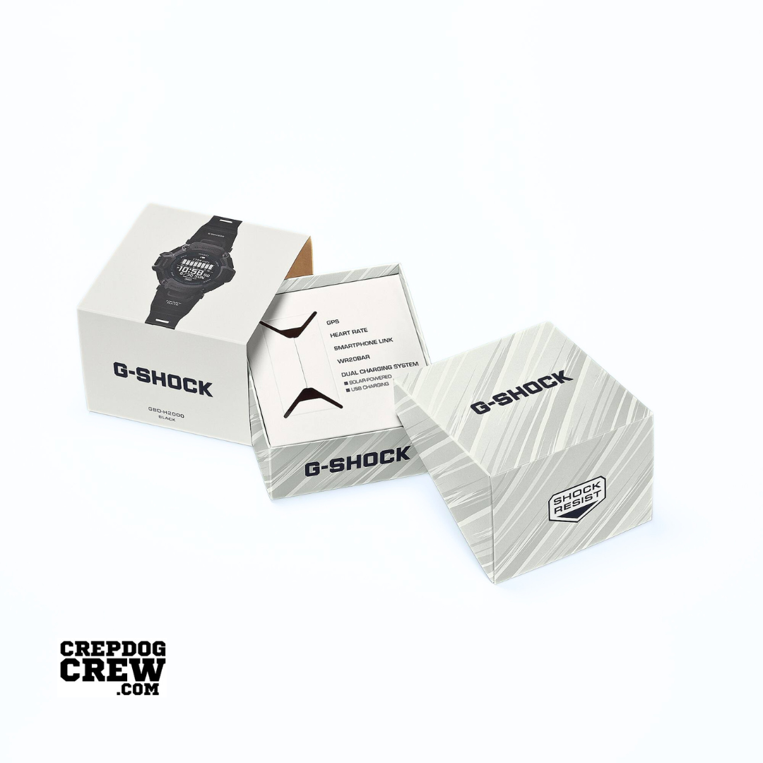 CASIO G-SQUAD GBD-H2000 SERIES GBD-H2000-1B G1382