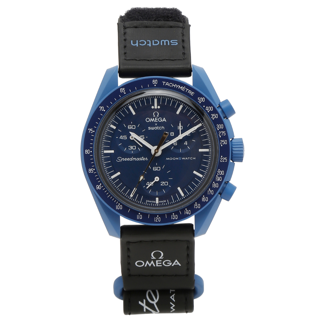 Swatch x Omega Bioceramic Moonswatch Mission to Neptune