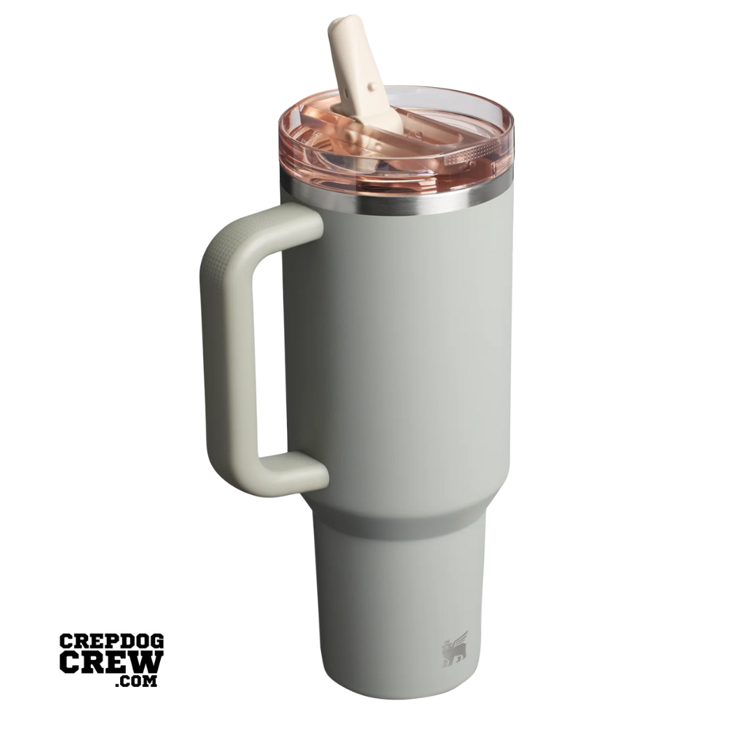 STANLEY TUMBLER Mug ProTour Flip Straw Sage Grey 40 oz