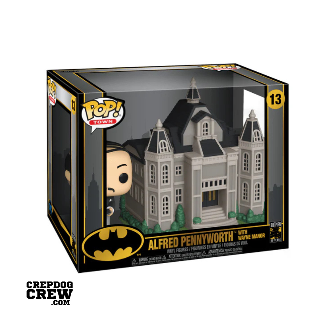 Funko Pop! Town Batman 80th Alfred Pennyworth with Wayne Manor #13