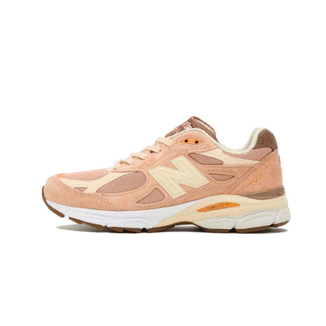 New Balance 990v3 MiUSA size Exclusive Orange Cream