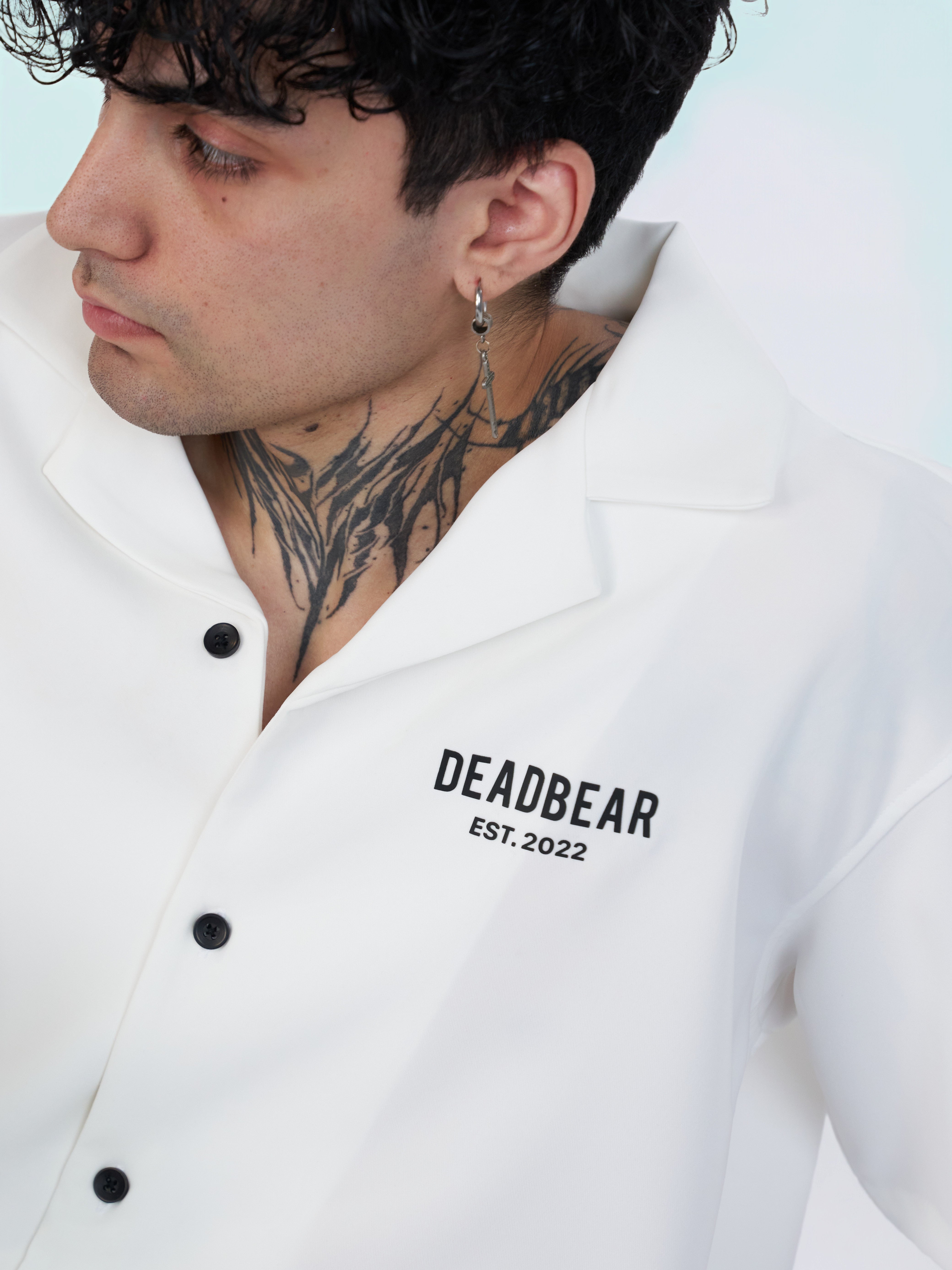 Bowling Shirt White