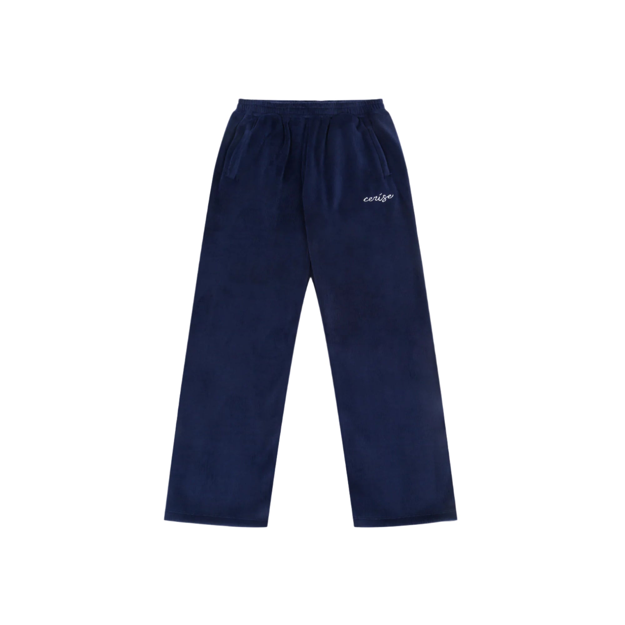 CERISE BREEZY CORD PANTS - NAVY BLUE