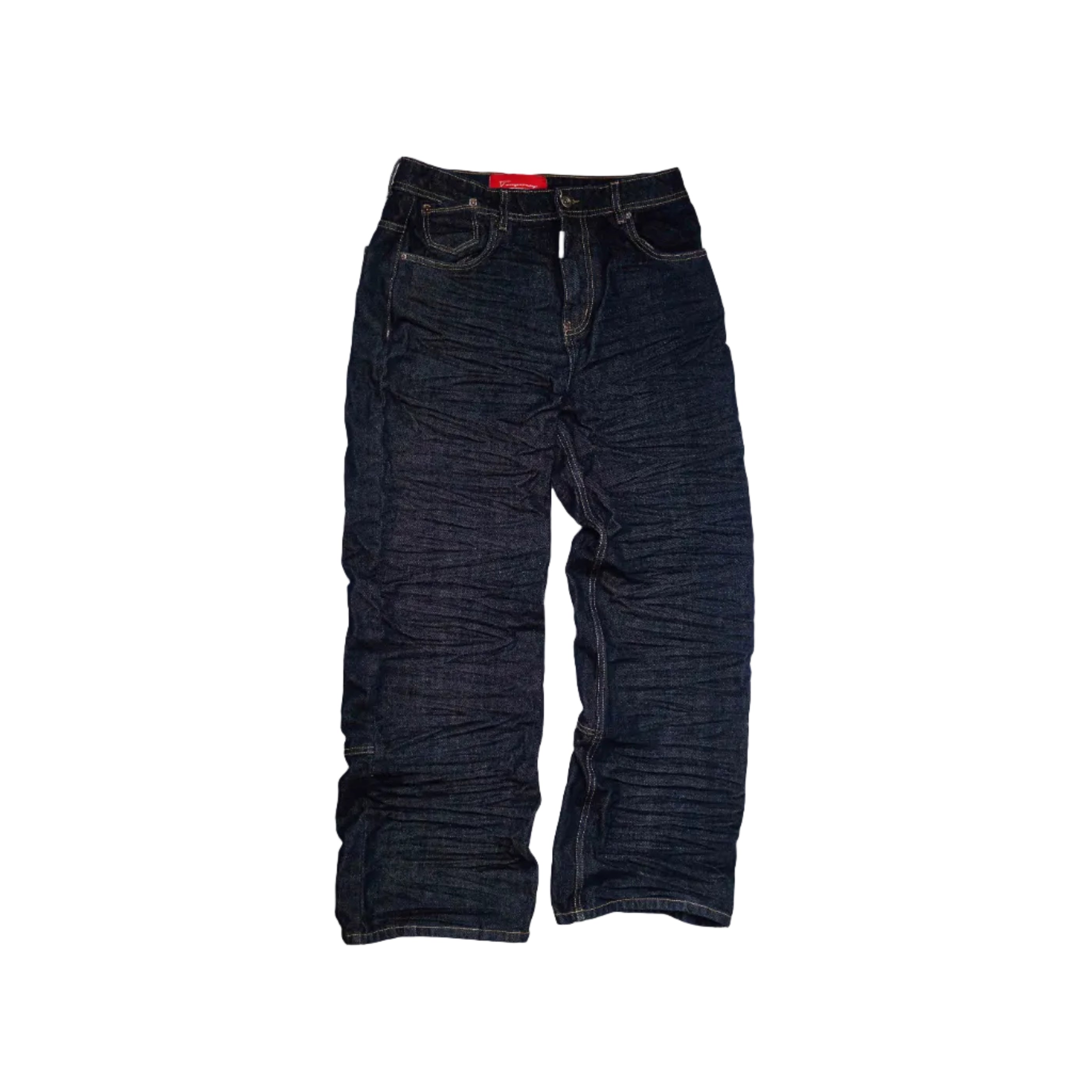 CREASED BY LIFE- DENIM