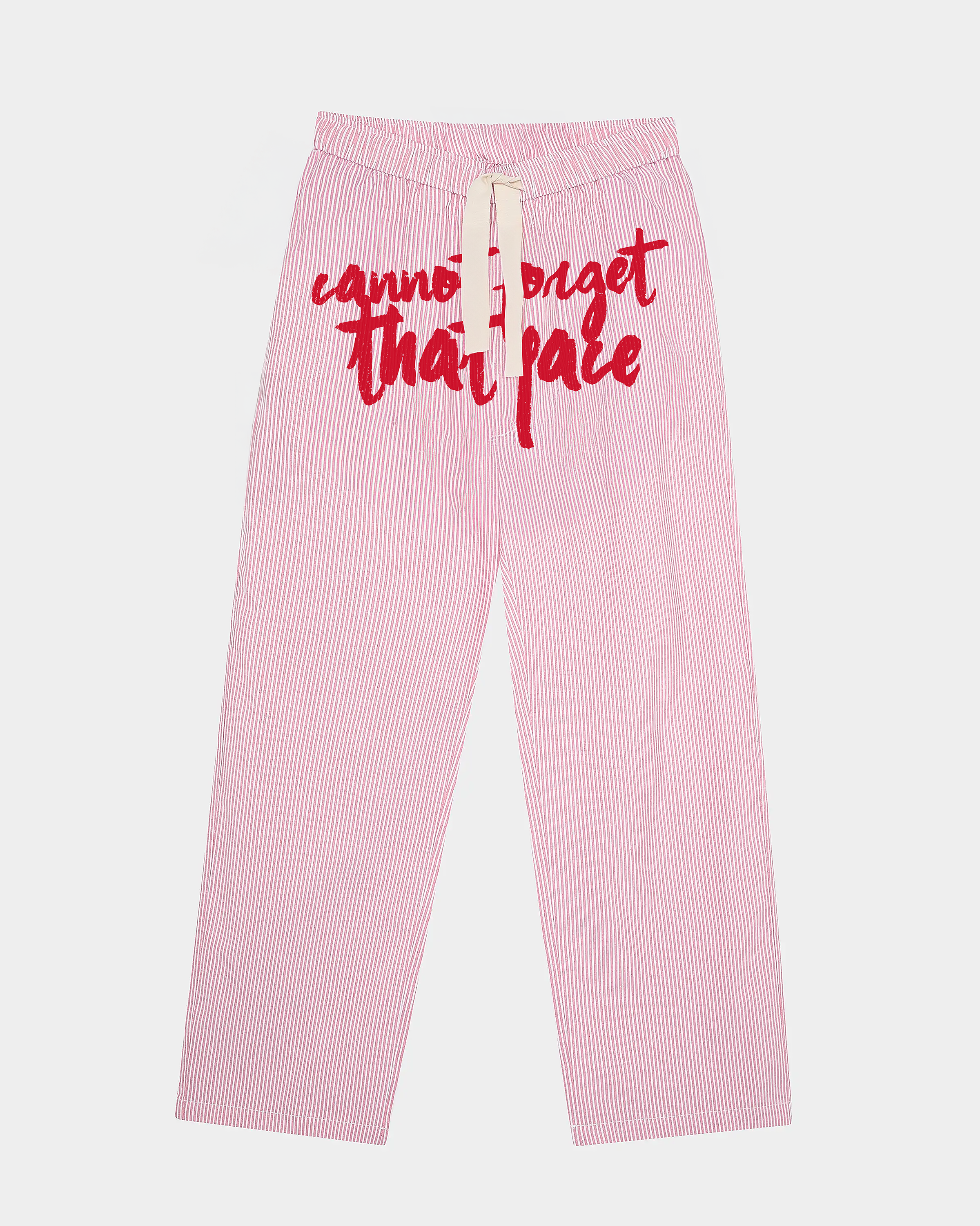 Can't Forget Striped Pants | Pastel Raspberry
