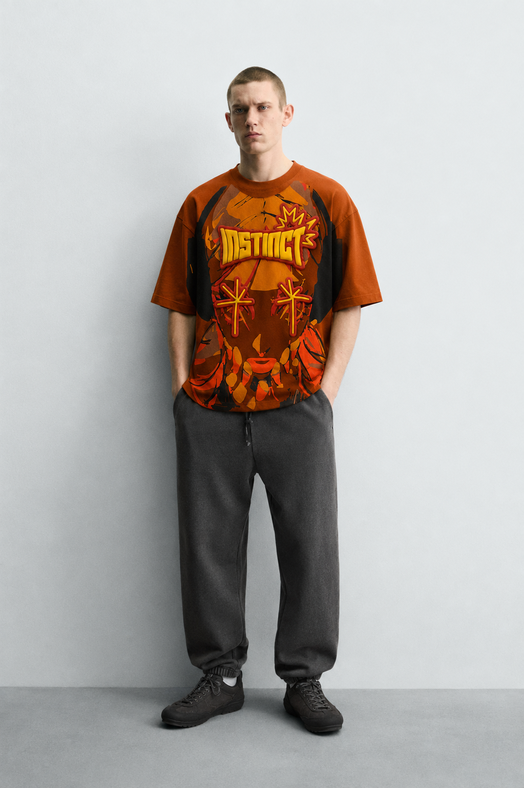 Bangers - Oversized T-Shirt (Rust)