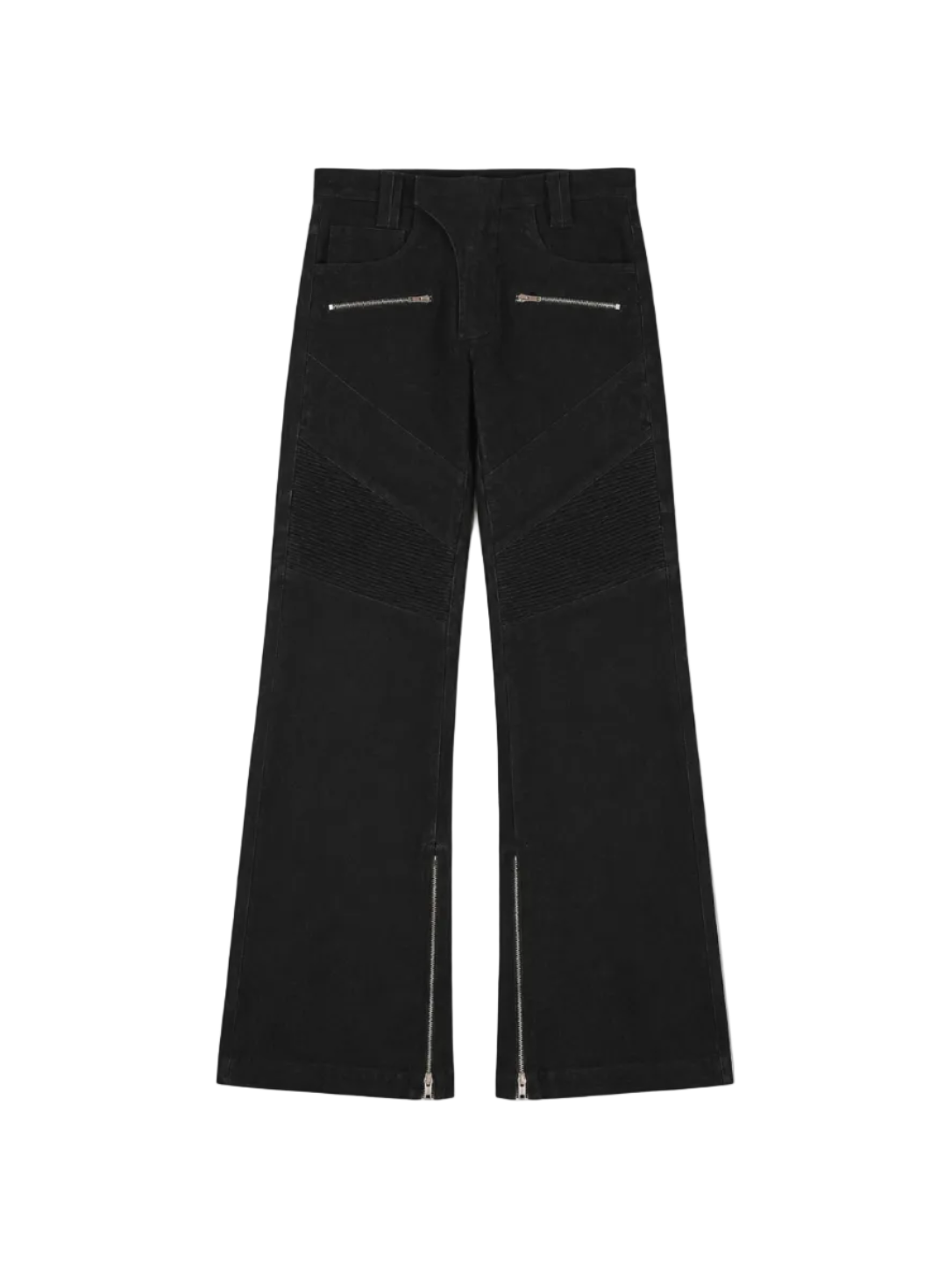 Biker Jeans - Black Slub - RTW