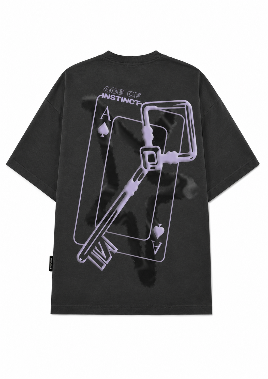 ACE OF KEYS - OVERSIZED T-SHIRT (Grey)