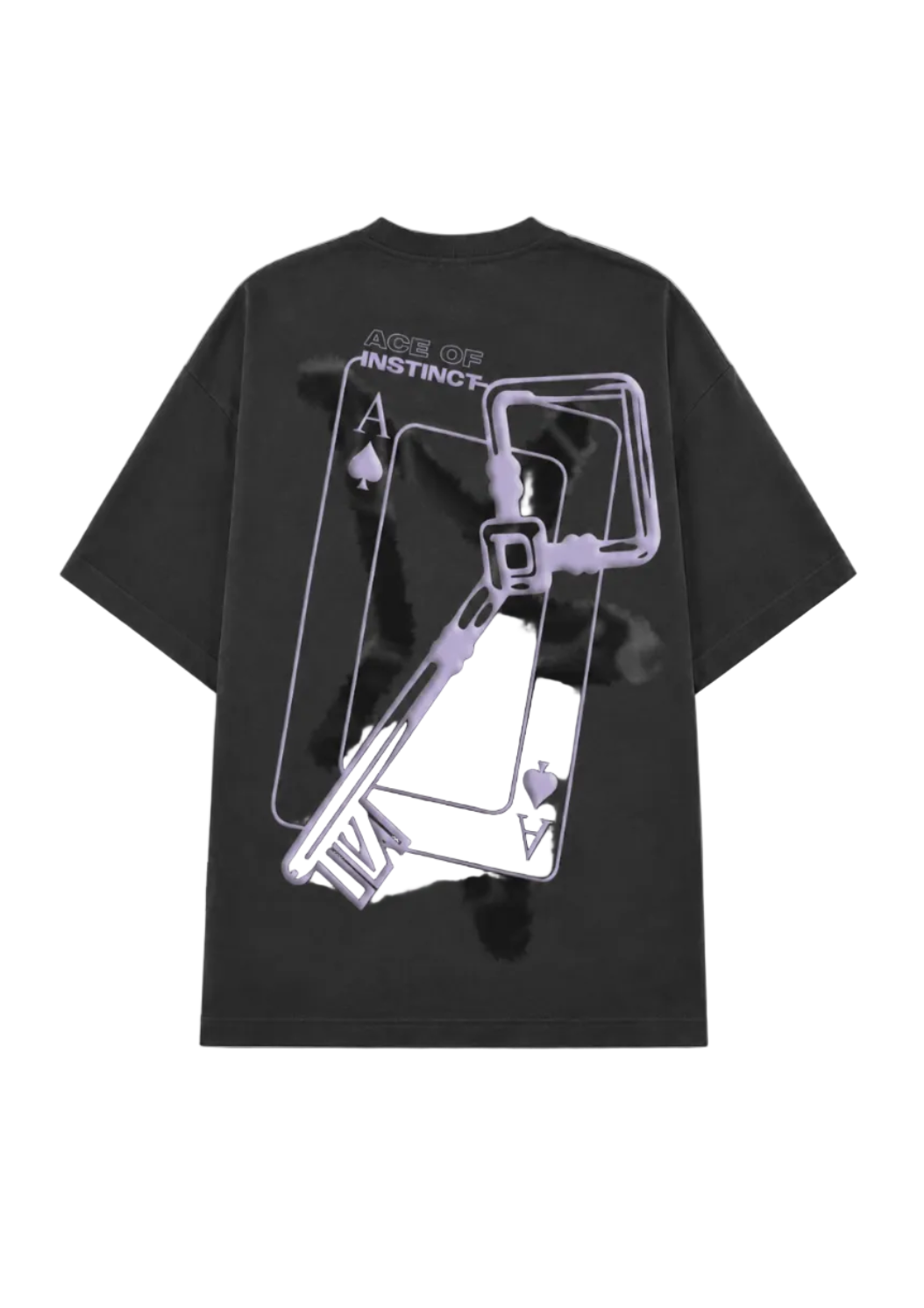 ACE OF KEYS - OVERSIZED T-SHIRT (Grey)