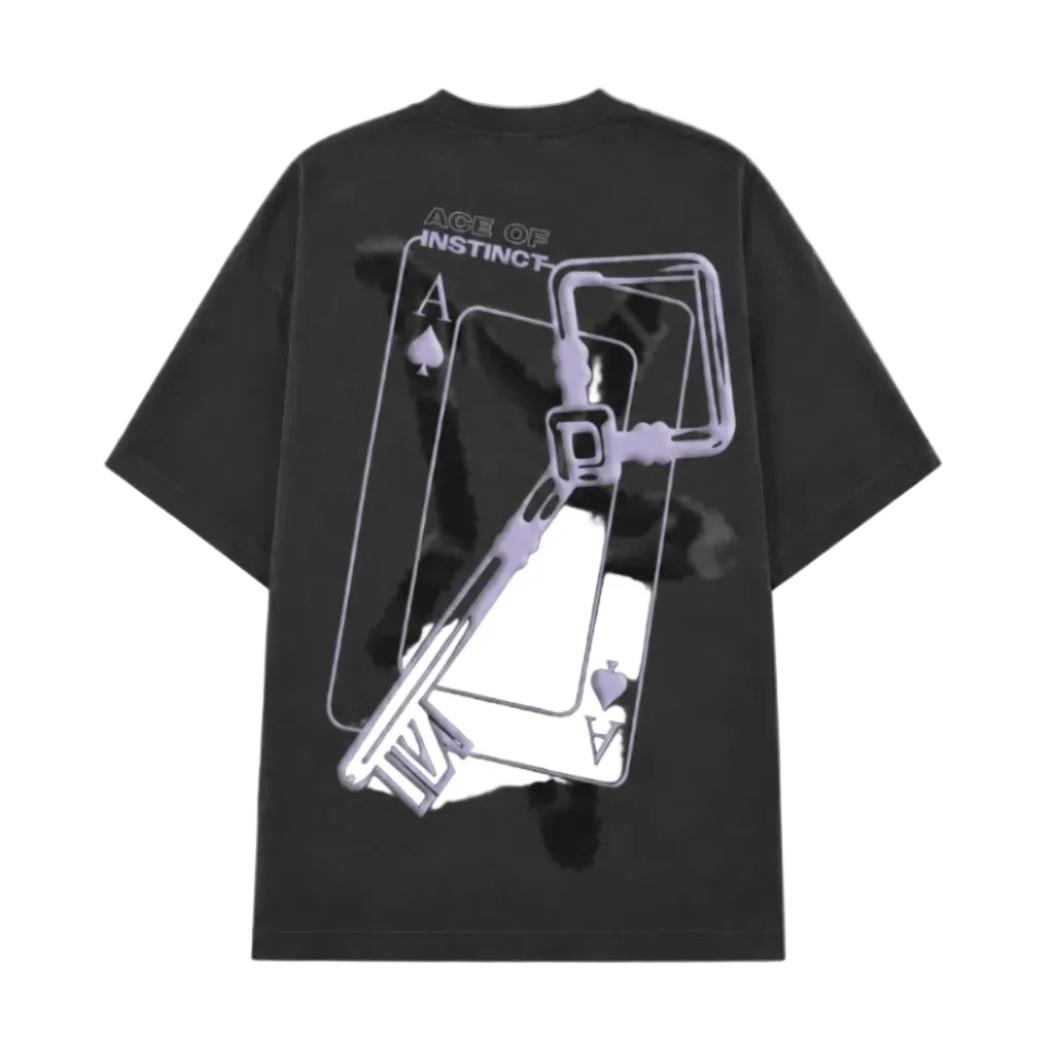 ACE OF KEYS - OVERSIZED T-SHIRT (Grey)