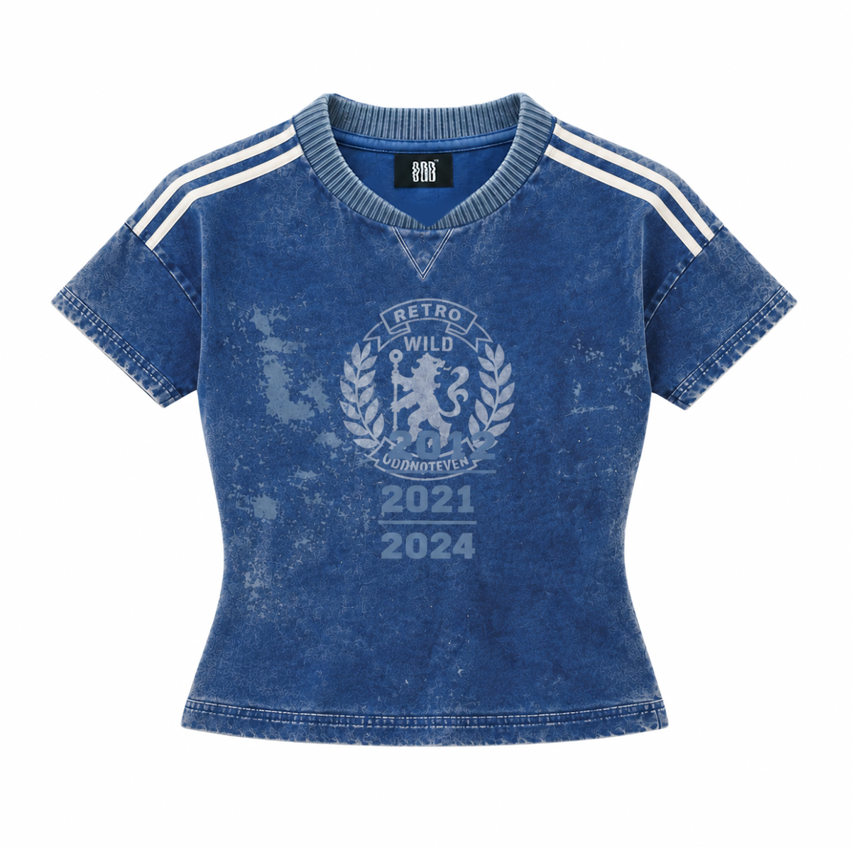 Blue Lions Retro Baby Tee