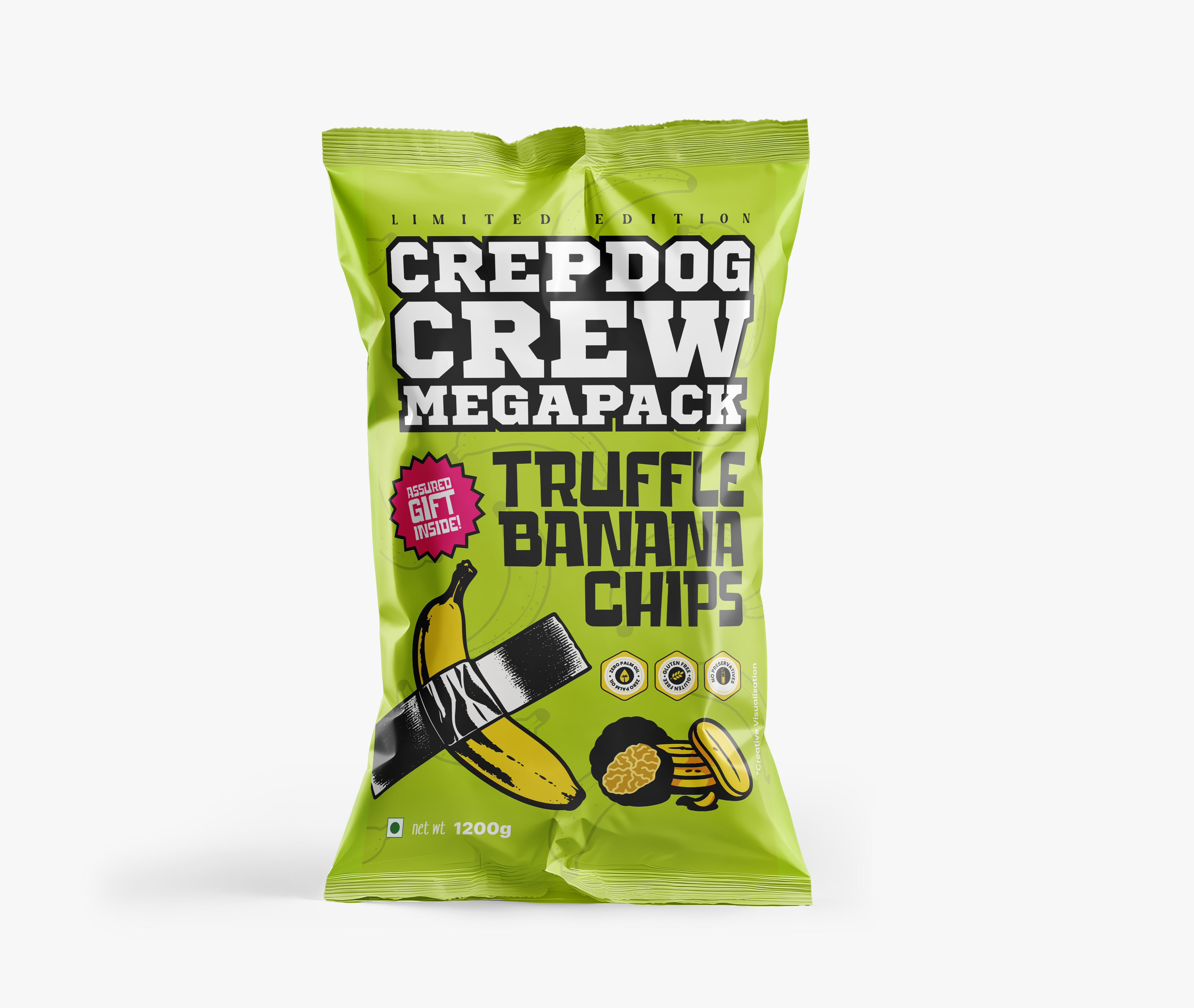 TRUFFLE BANANA CHIPS MEGA PACK - PACK OF 20