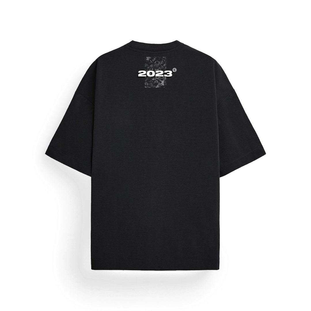City Of Instincts - Oversized T-shirt (Black)