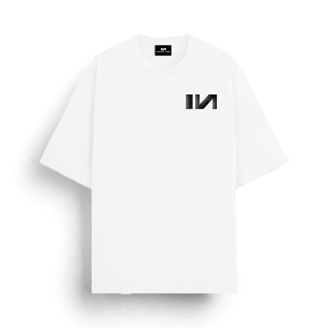 Oversized T-shirt - (Classic White)