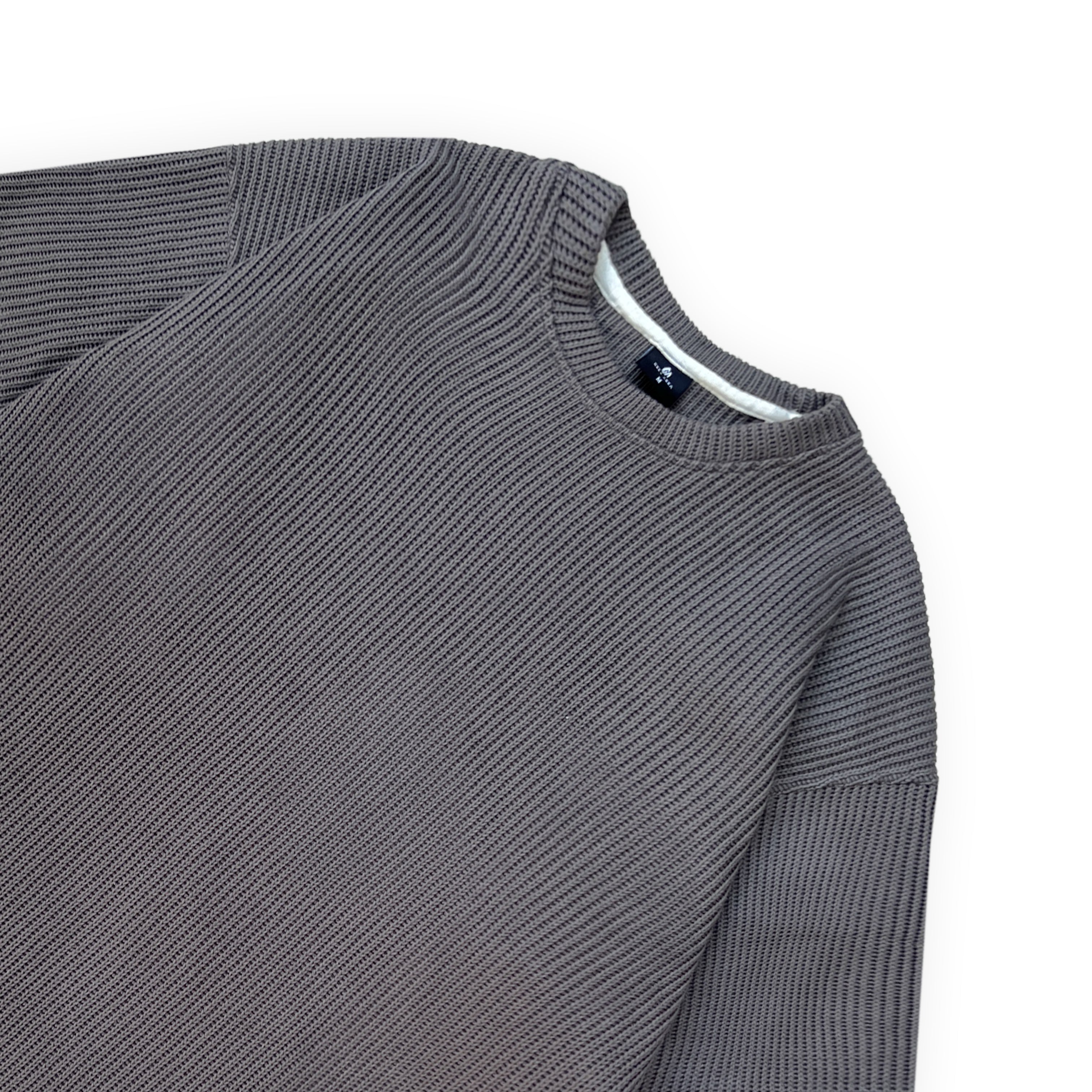 CO-ORD IN SWEATER KNIT FABRIC (DARK GREY)