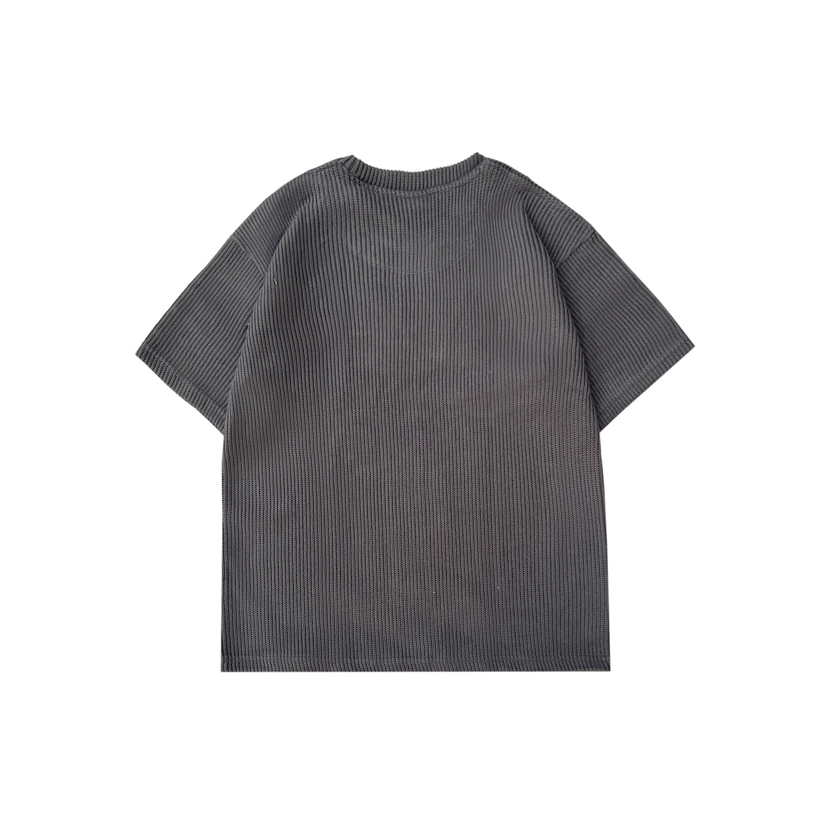 CO-ORD IN SWEATER KNIT FABRIC (DARK GREY)