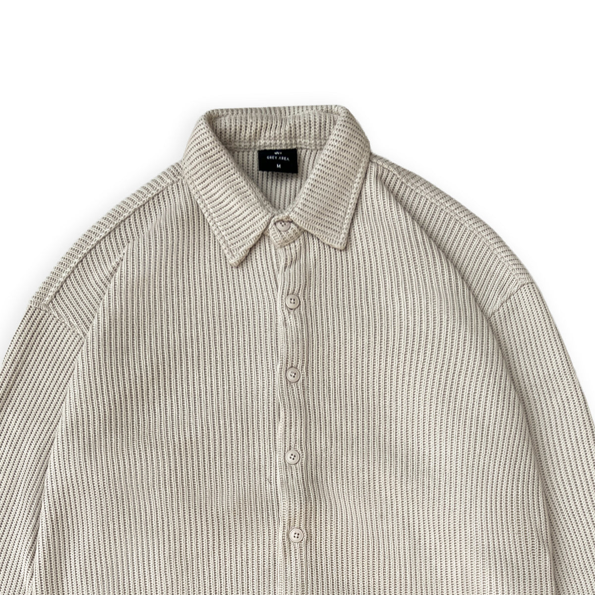 CO-ORD IN SWEATER KNIT FABRIC (CREAM)