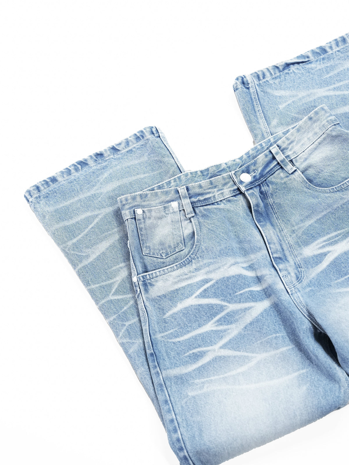 Crackle Flare Jeans - RTW