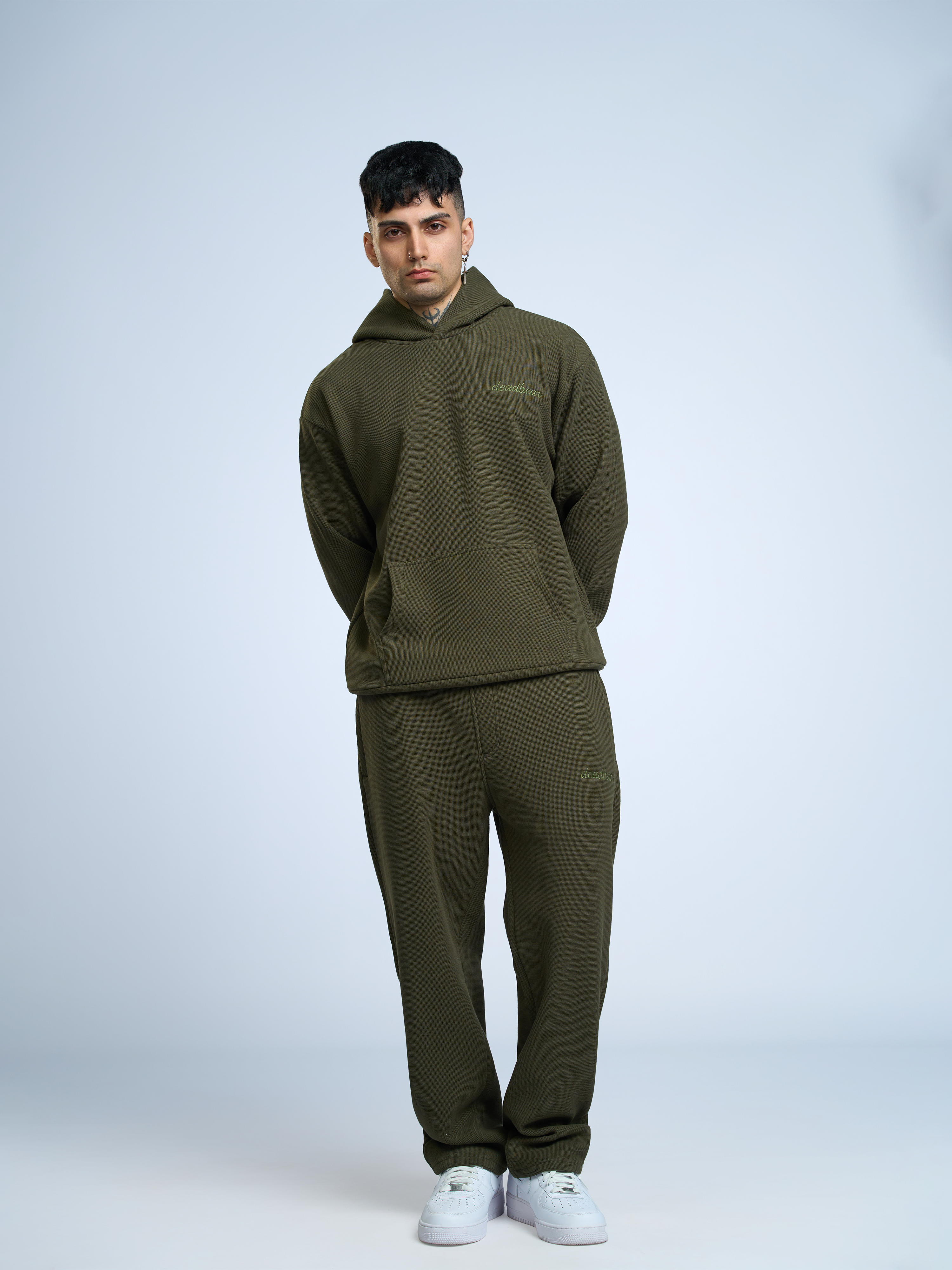 Co-ord Hoodie Olive