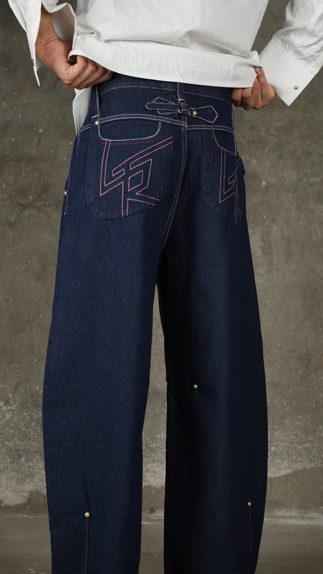 Washed Jeans Masti indigo - RTW