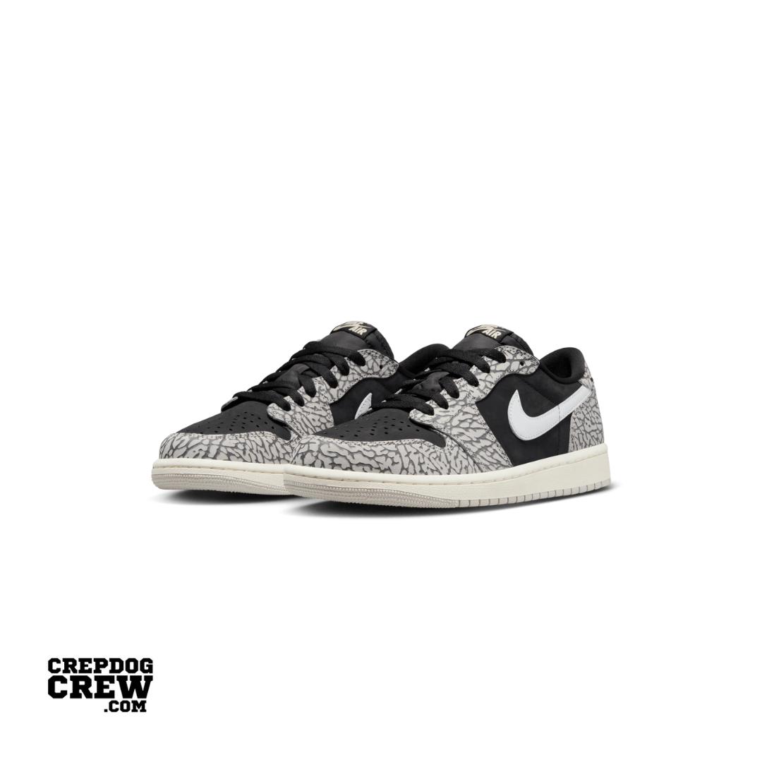 Jordan 1 Retro Low OG Black Cement