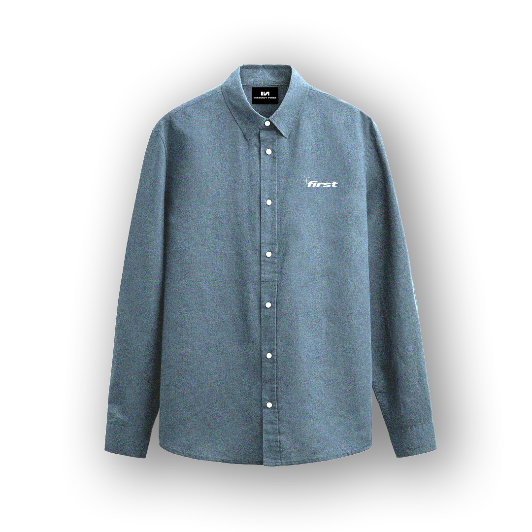 Denim Shirt - (Ice Wash)