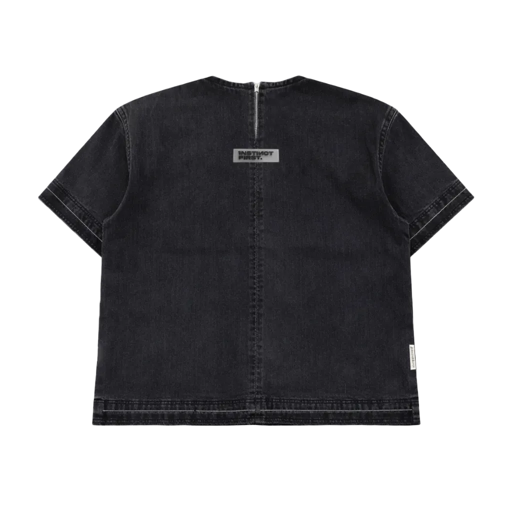Carbon Husk tee - Oversized Tshirt (Black)
