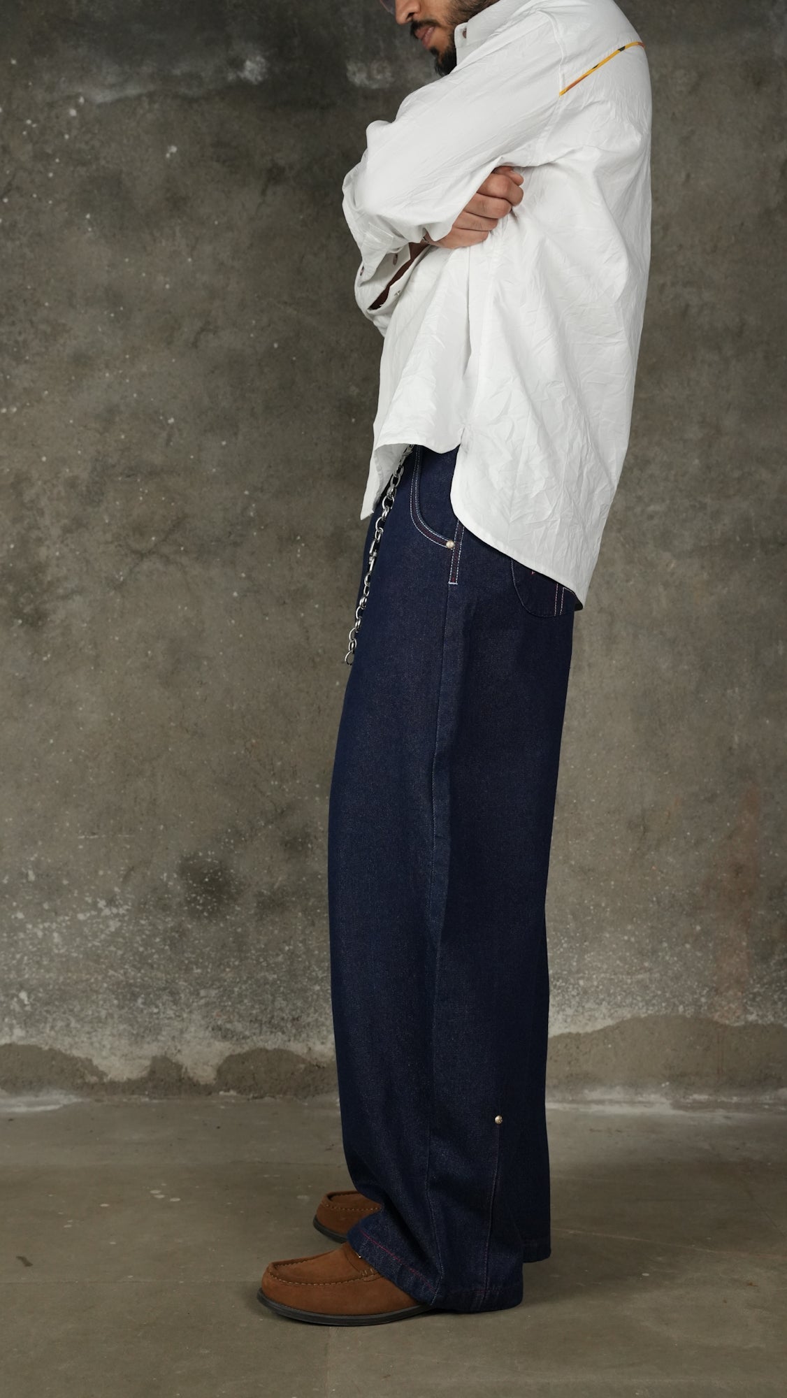 Washed Jeans Masti indigo - RTW