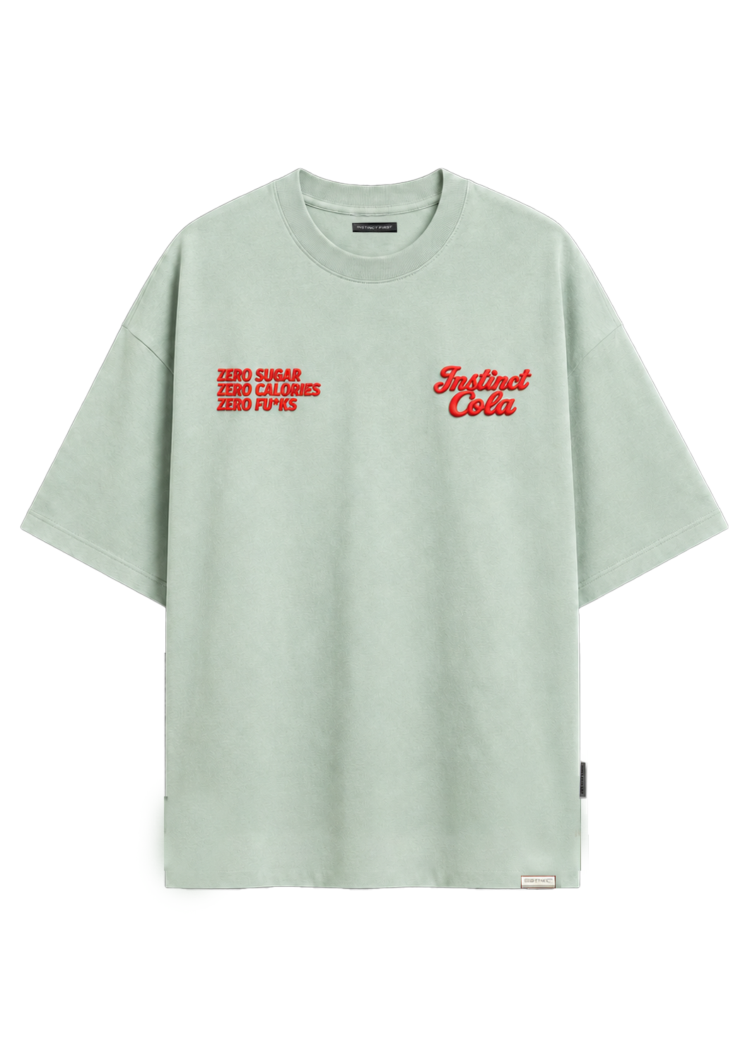 Diet Cola - Oversized Tshirt (Mint Green)