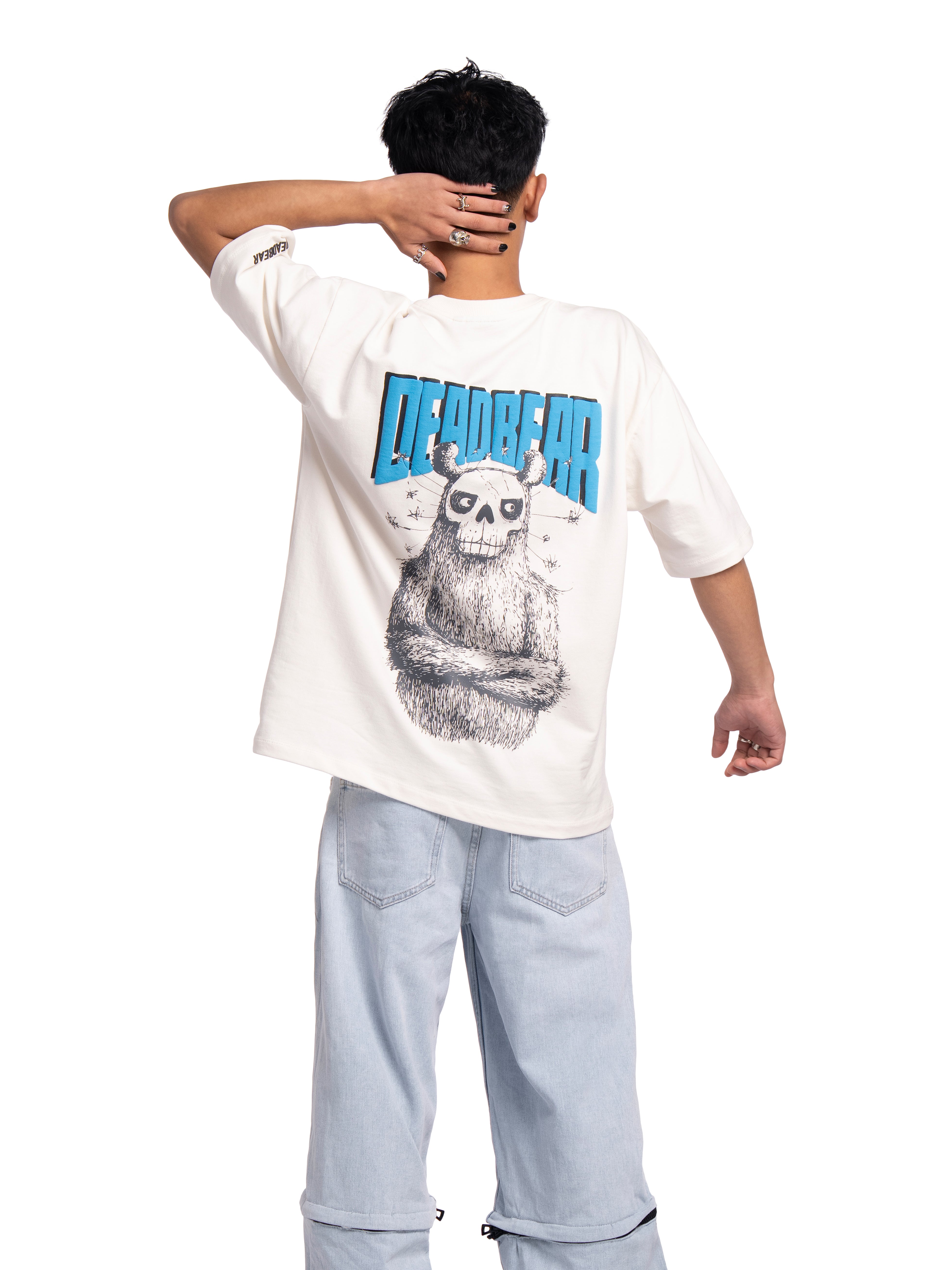 Cream White Demon Tee