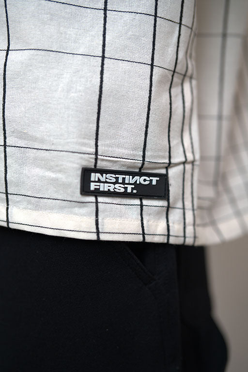 Distorted Shirt -White