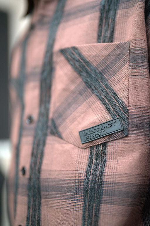 Fusion Flannel Shirt -(Brown)