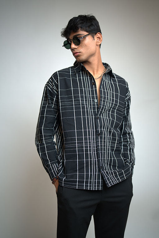 Distorted Shirt - (Black)