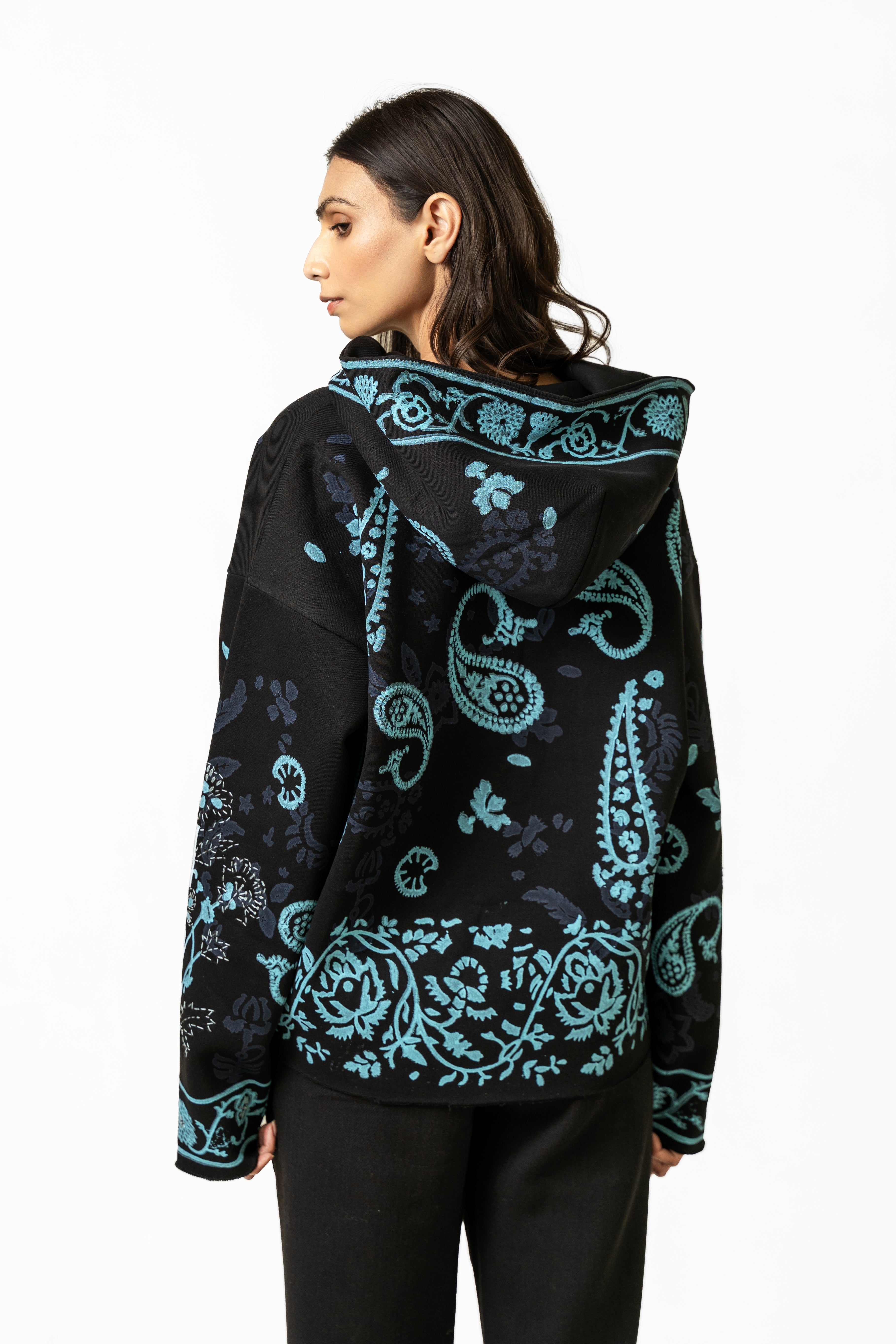 Sapphire Handmade Hoodie