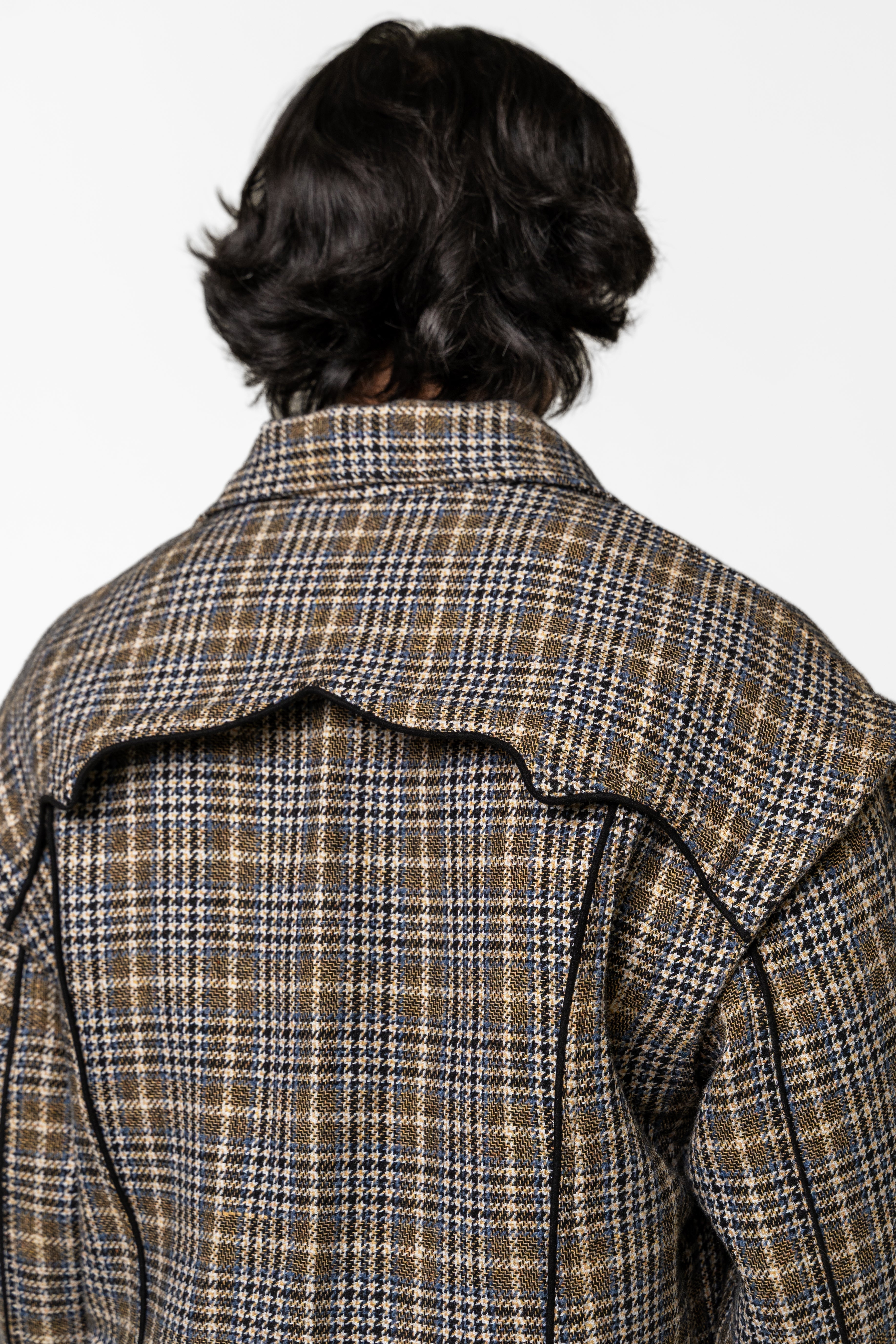 Plaid Bomber Jacket