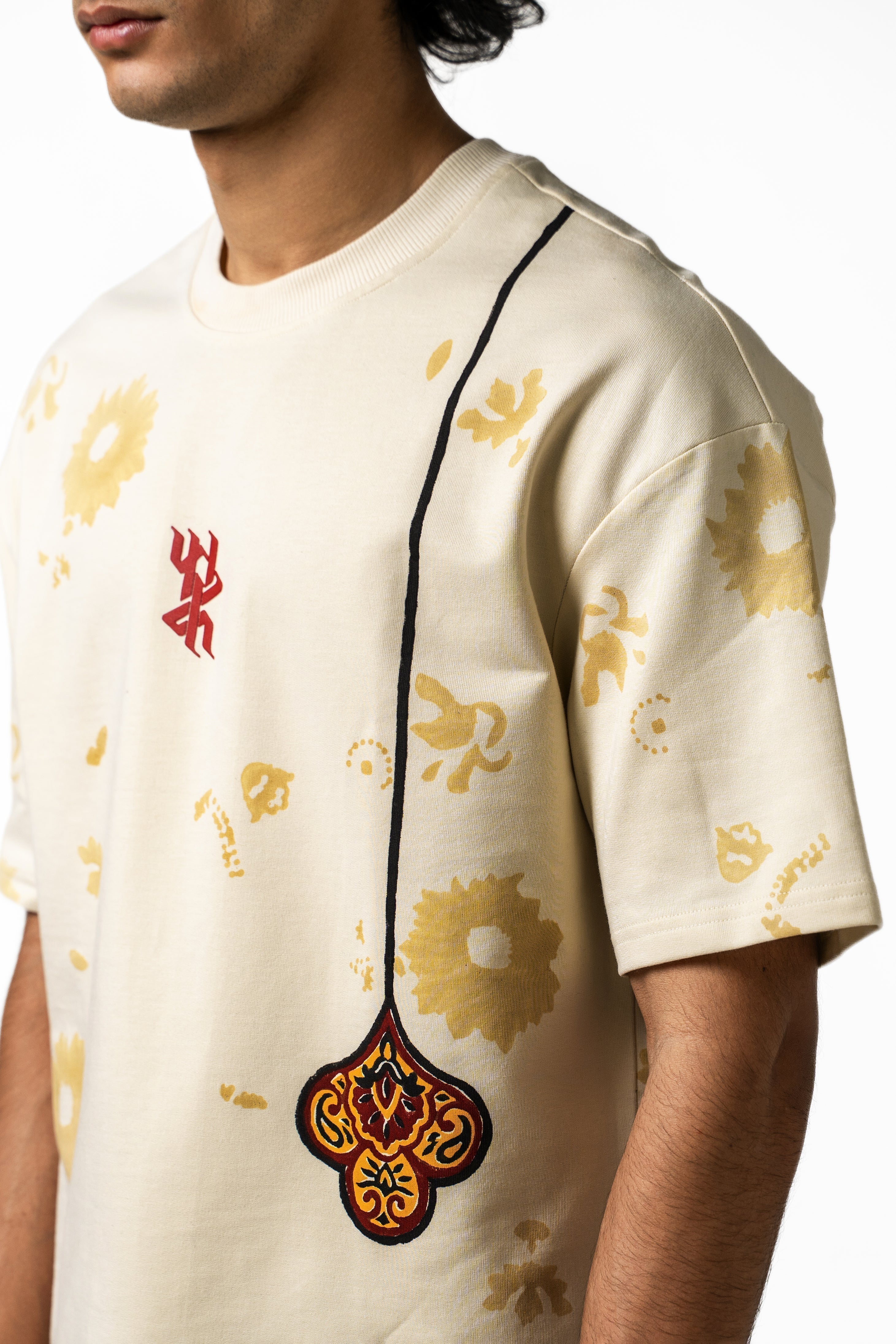 "‘Jugnoo" Blockprint T-shirt