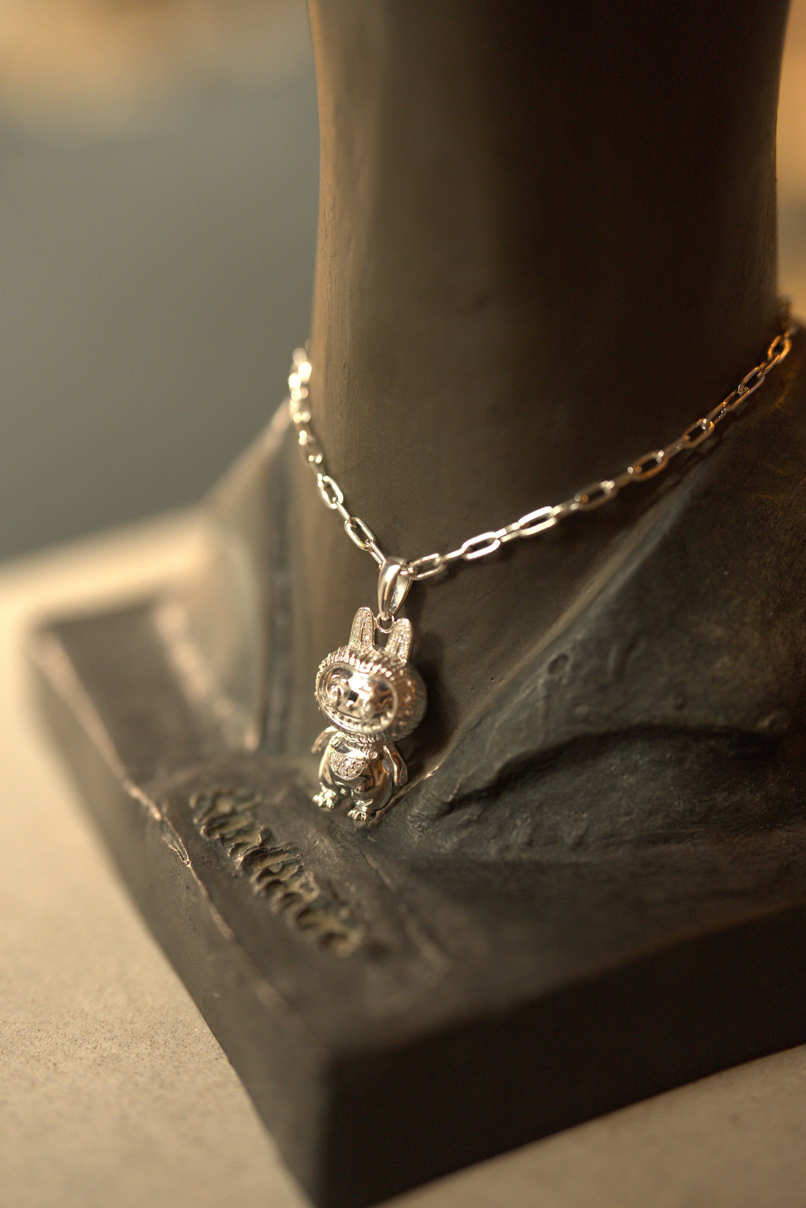 Lab-Grown Labubu Pendant