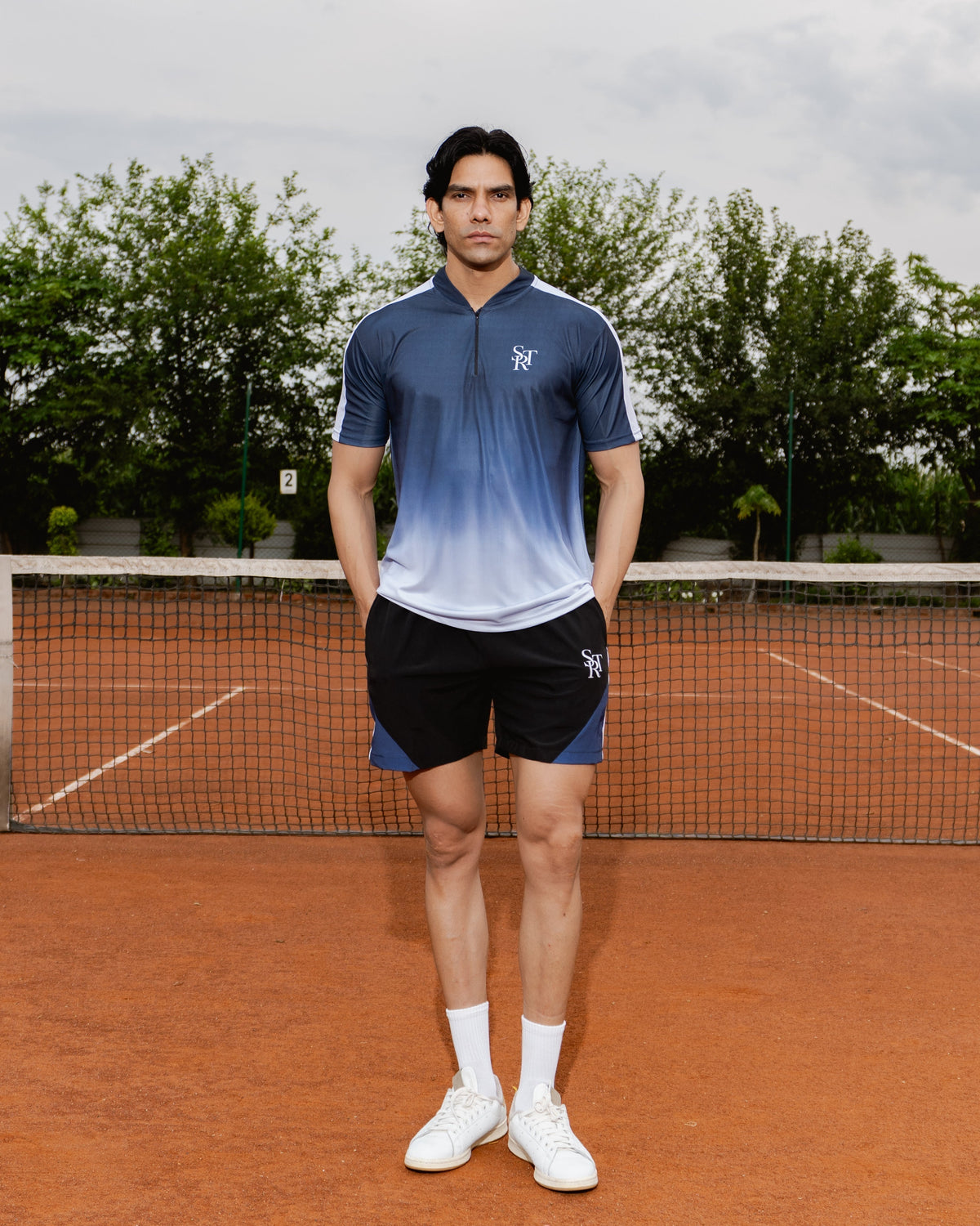 STRUCT SPORTS PERFORMANCE HALF ZIP - GREY