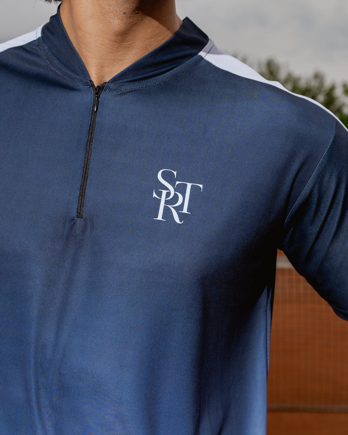 STRUCT SPORTS PERFORMANCE HALF ZIP - GREY