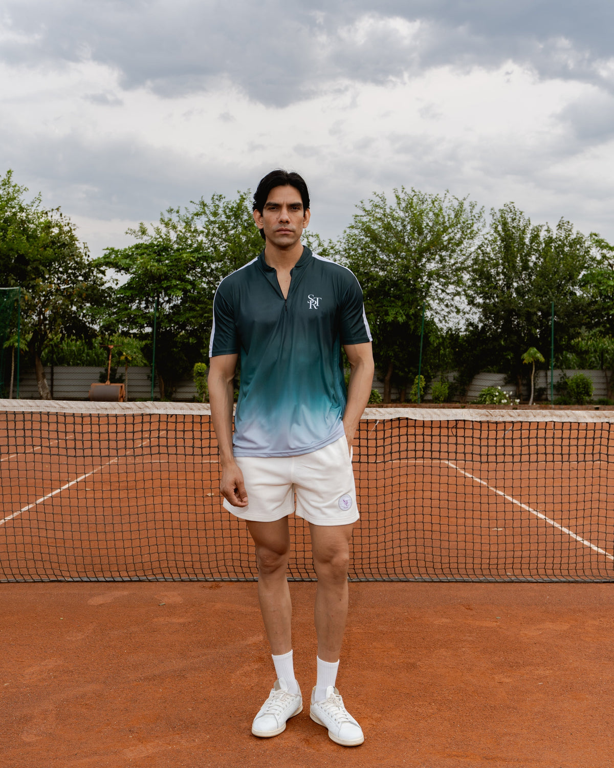 STRUCT SPORTS PERFORMANCE HALF ZIP - GREEN