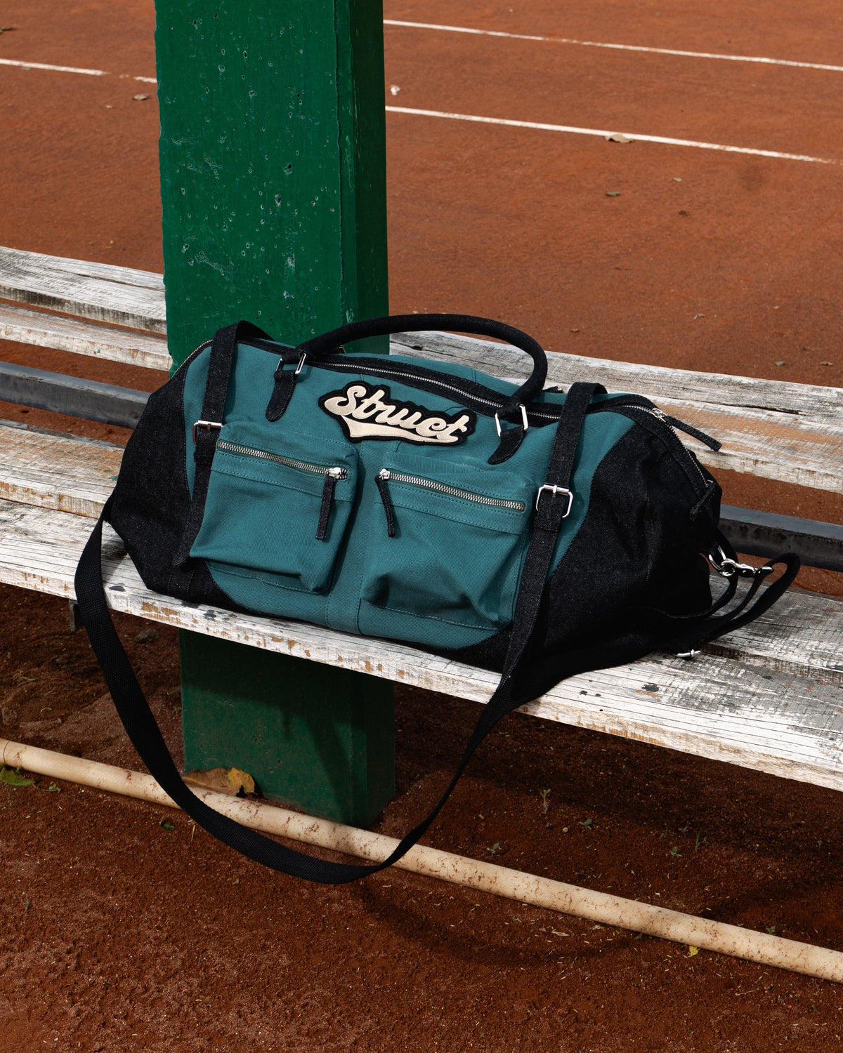 STRUCT CLUB DENIM DUFFLE BAG
