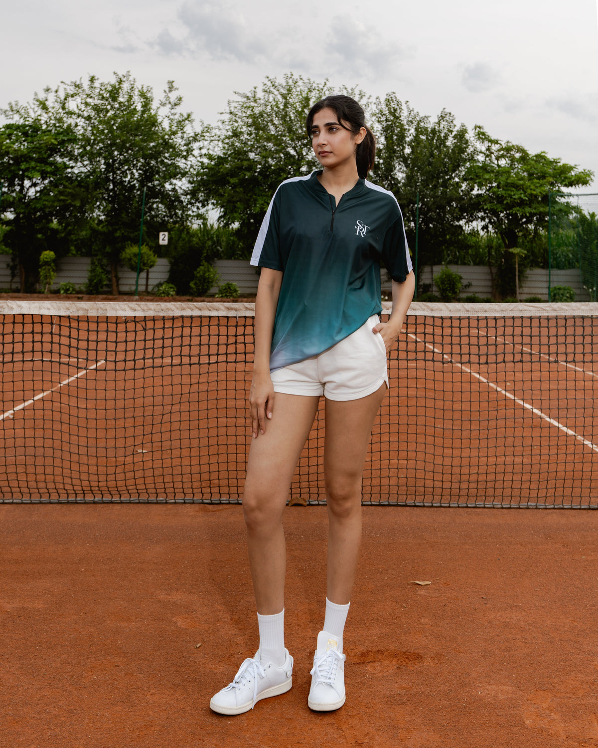 STRUCT SPORTS PERFORMANCE HALF ZIP - GREEN
