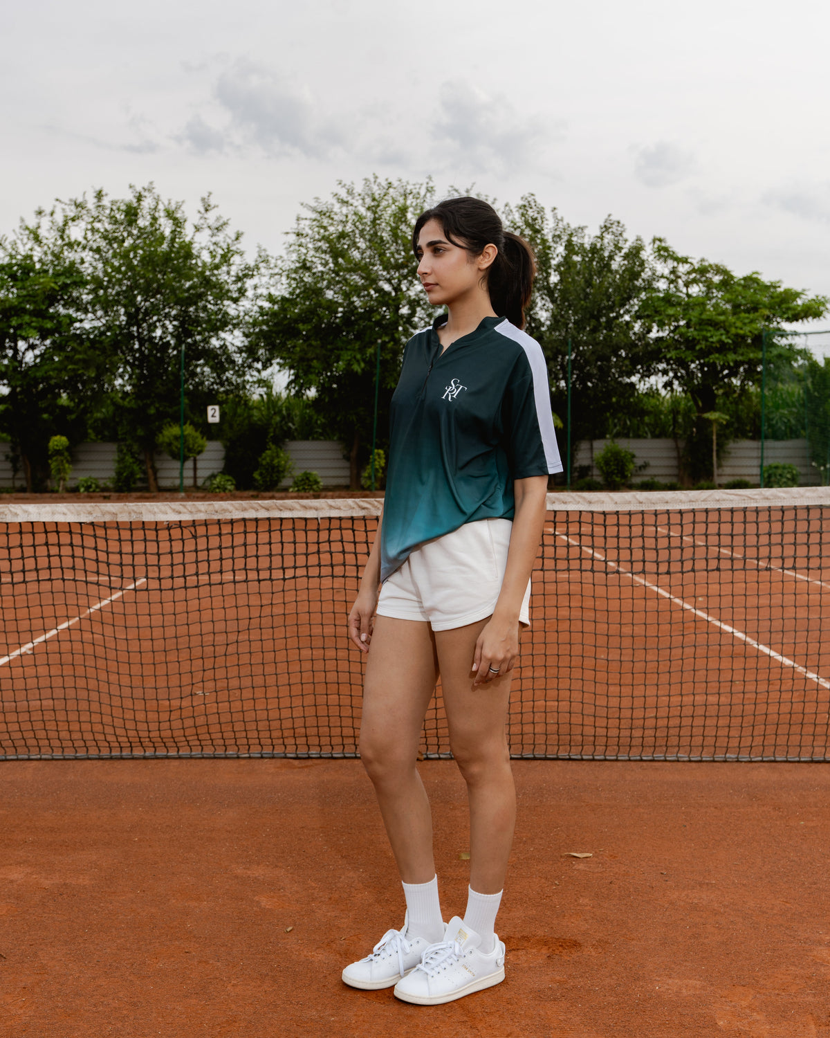 STRUCT SPORTS PERFORMANCE HALF ZIP - GREEN