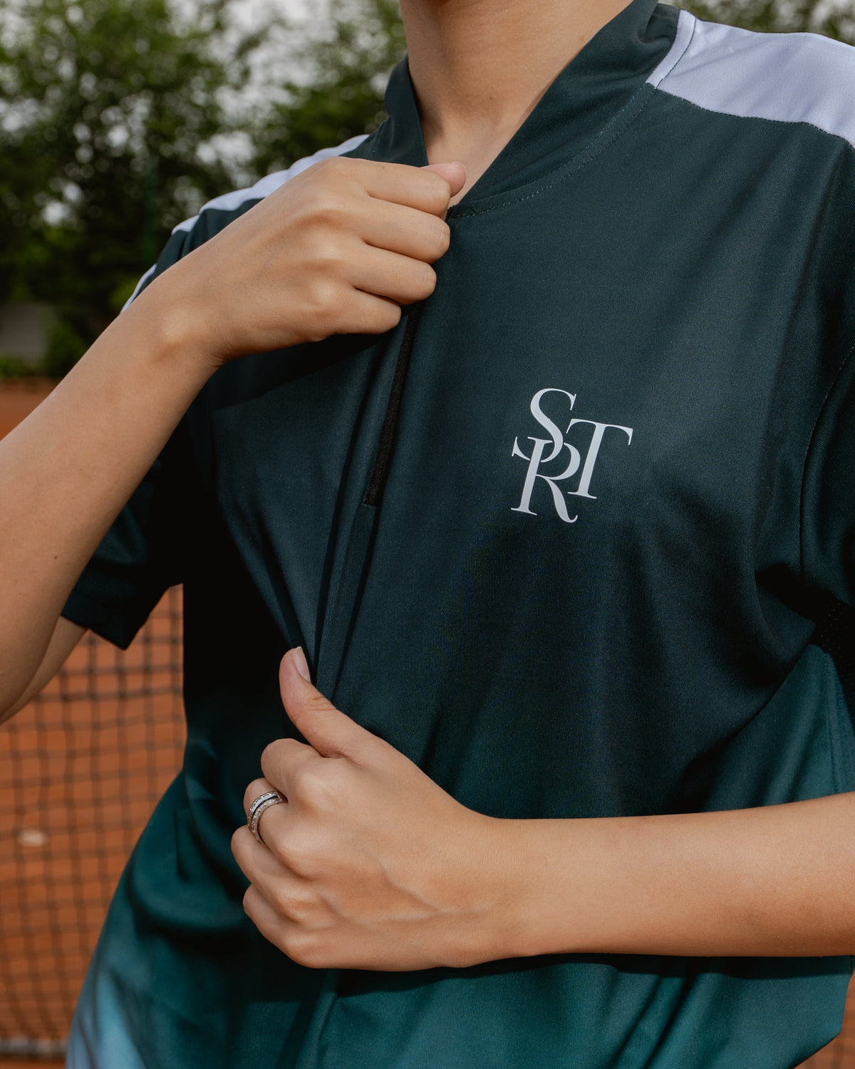 STRUCT SPORTS PERFORMANCE HALF ZIP - GREEN