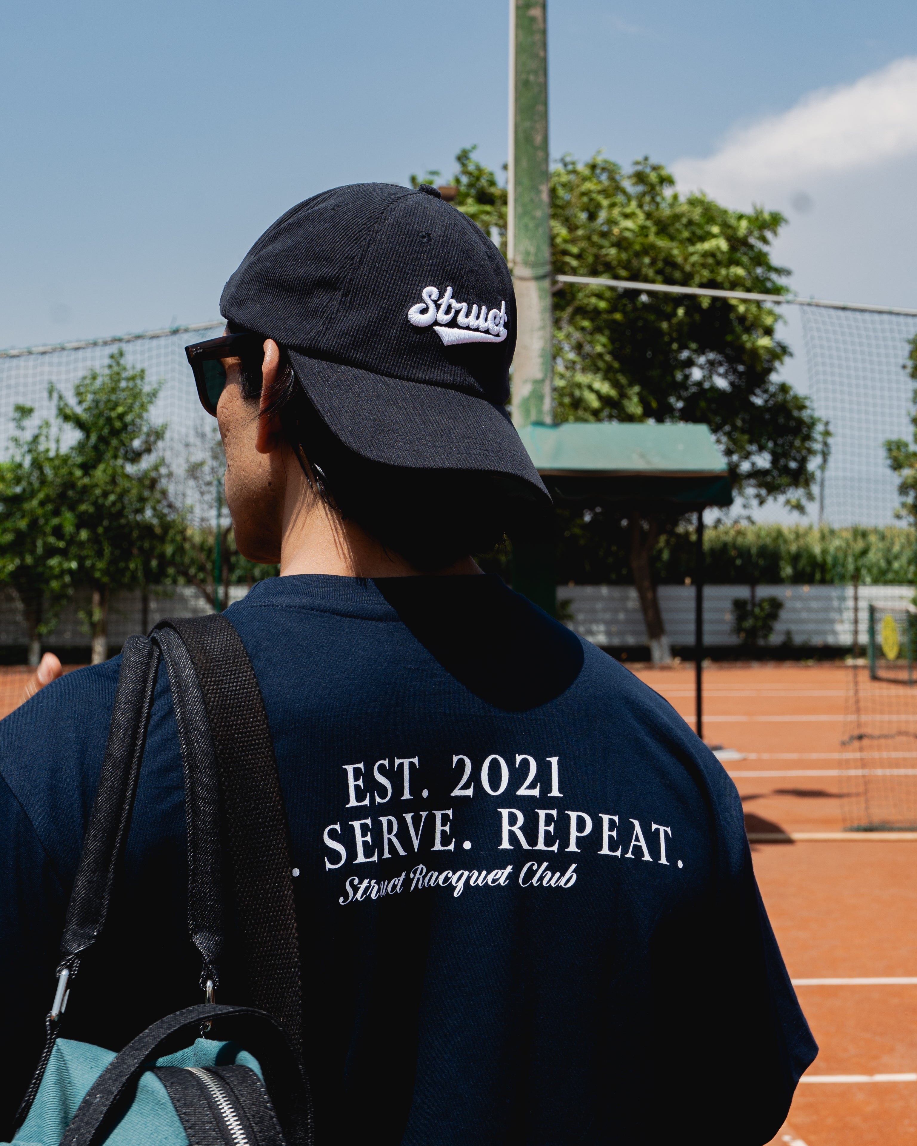 STRUCT CLUB CAP - BLACK CORDUROY