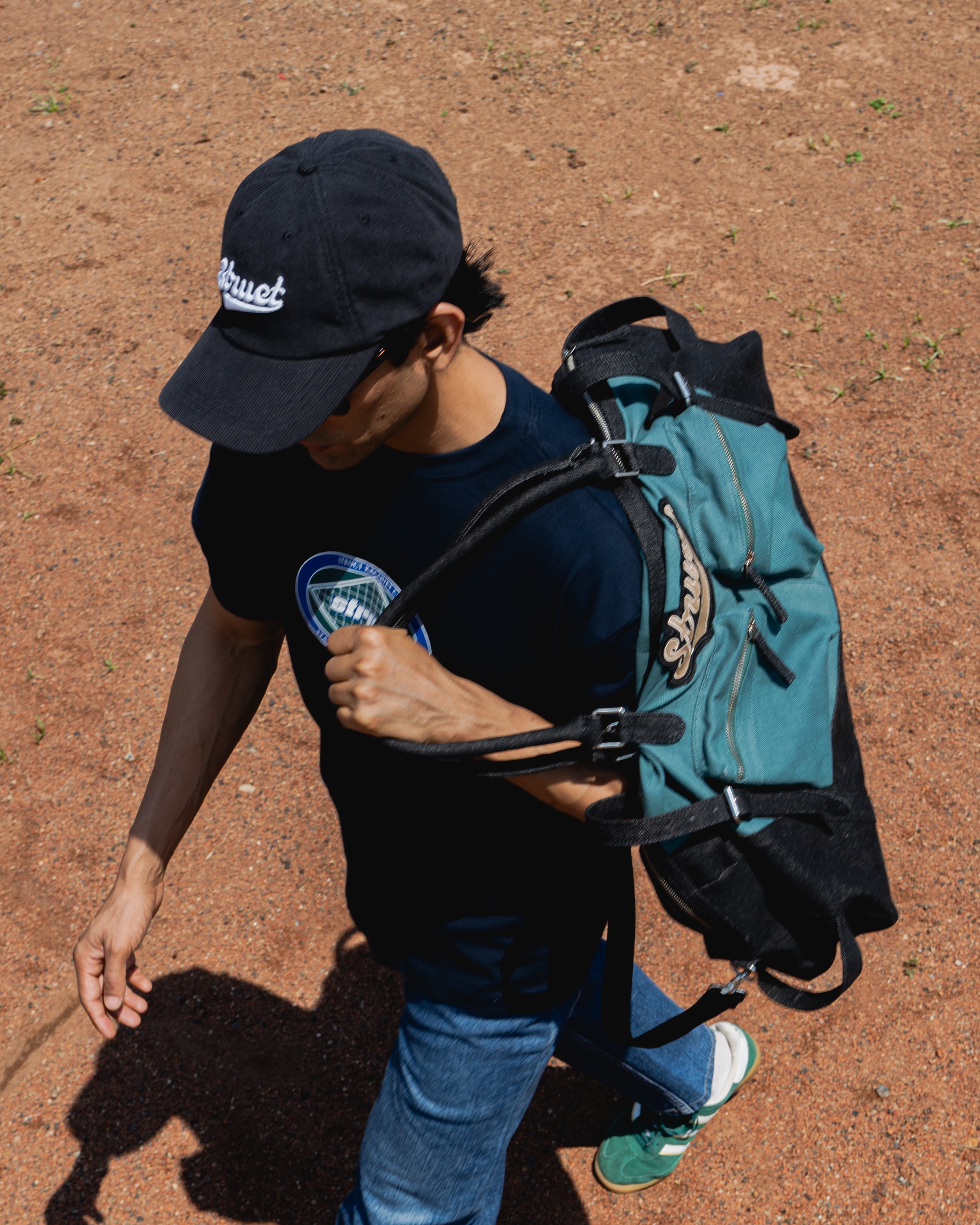STRUCT CLUB CAP - BLACK CORDUROY